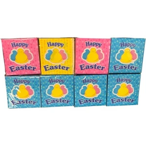 Peeps Paper Napkins Blue Pink Yellow 10IN Party Supplies Easter 160 Total Napkin - Picture 1 of 2