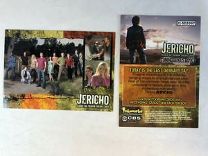 CHEAP PROMO CARD: JERICHO SEASON 1 Inkworks 2007 #J1-SD2007 SAN DIEGO COMIC CON