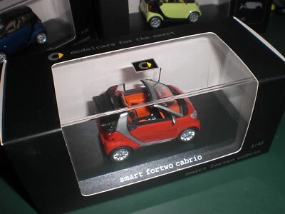 Smart fortwo cabrio 2003-05 red metallic - 1:43 Minichamps - Bild 1 von 4