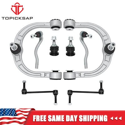 Brazo de control superior delantero 8 piezas rótula barra estabilizadora enlace para Mercedes-Benz Foto 1 de 4