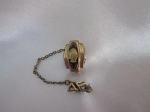 Spilla antica in oro giallo 10 kt 1946 Shawnee M. Kansas scuola superiore 2,5gr - Foto 1 di 3