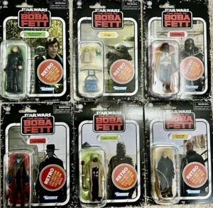 Star Wars Retro Sammlung Skywalker Grogu Krrsantan Boba Fett Tuscan Warrior - Bild 1 von 16