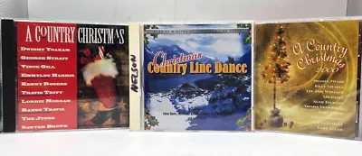 3CDs - Country Christmas Classic / Christmas Classics 2000 / Country Line Dance - Image 1 of 4