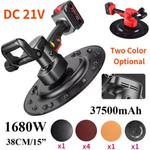 21V Brushless Cordless Concrete Mortar Trowel Masons Polishing Machine Smoothing - Afbeelding 1 van 19