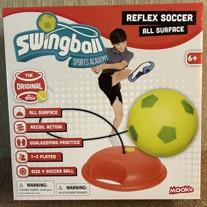 Mookie Soccer Swingball Reflex Training Aid All Surface 1-2 Player Size 4 Ball - Picture 1 of 8