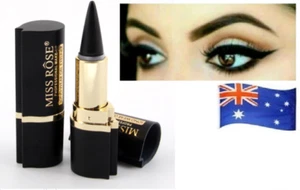 🔥SALE--15% OFF-MISS ROSE Long-Lasting Waterproof Black Eyeliner Kajal Eye Liner - Picture 1 of 10