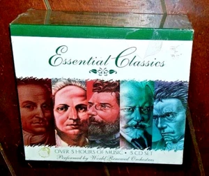 Essential Classics: Bach/Vivaldi/Bizet/Tchaikovsky/Beethoven (5-CD, 1997, BCI) - Picture 1 of 2