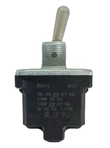 HONEYWELL MICRO SWITCH 2NT1-6 OFF-(ON) DPST 10A AC/DC HDWR INCL NEW - Picture 1 of 8