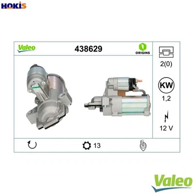 STARTER 438629 FOR FORD FOCUS/IV/Turnier Y2DA 1.5L 3cyl FOCUS IV - Image 1 of 4