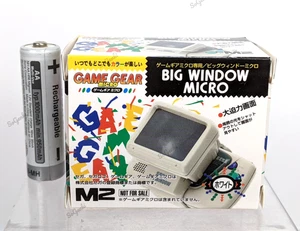 Sega Game Gear Gran Ventana Micro Ampliador de Pantalla M2 Blanco - Imagen 1 de 3