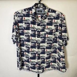 Trader Bay Sailboat Casual Shirt Size 3XL Men’s - Picture 1 of 5