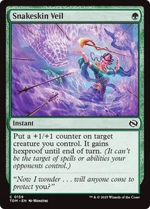 SNAKESKIN VEIL x4 mtg NM-M Tarkir Dragonstorm 4 Common - Picture 1 of 1