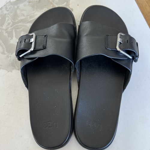 UGG Solivan Fibbia Scivolo Nero 9 5