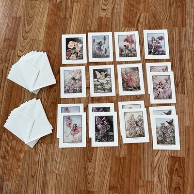 Lote de tarjetas de felicitación Mary Cicely Garden Flower Fairy florales hadas Foto 1 de 4