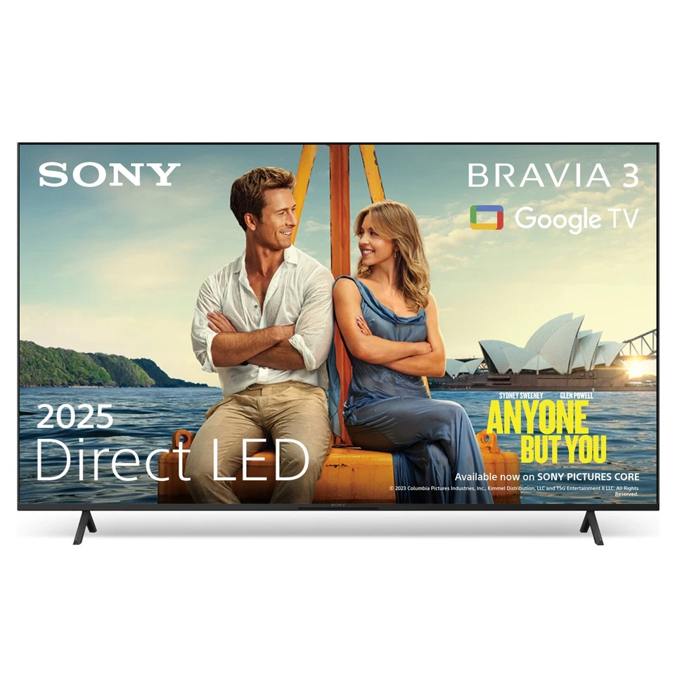 Sony U.K. K43S35BP.UKA 109.2 cm 43" 3840 x 2160 pixels LED Smart TV Wi-Fi Black - Image 1 of 1