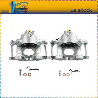 Front Pair For 1973-1976 Chevrolet Malibu Monte Carlo El Camino Brake Calipers - Image 1 of 4