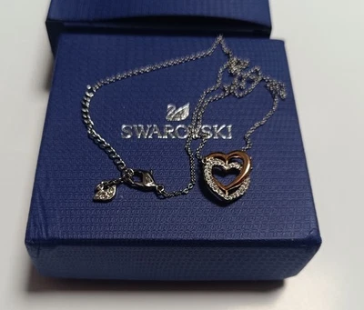 Swarovski Halskette mit zwei Herzen Kollektion Hyperbola A-Nr : 5518868 mit OVP - Bild 1 von 4