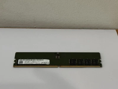 Micron 32GB 2Rx8 PC5-38400 UDIMM DDR5-4800 288-Pin Non-ECC Desktop Memory RAM - Image 1 of 2