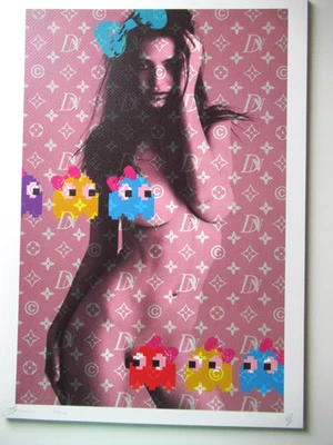 DEATH NYC (1979) SIEBDRUCK VON 2020 ORIGINAL HAND SIGNIERT, NUMMERIERT 32x45cm - Bild 1 von 4