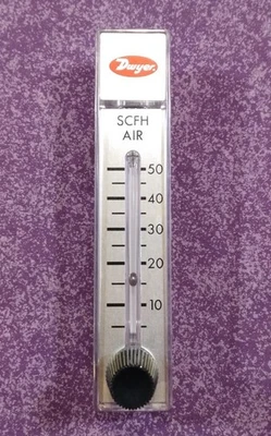 DWYER RMA-7-SSV RMA 系列 RATEMASTER FLOWMETER 5-50 SCFH — 第 1/4 张图片