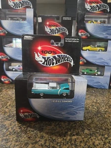 Custodia rigida El Camino 100% Hot Wheels da collezione edizione limitata 1959 - Foto 1 di 4