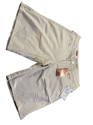 Pantalones Cortos Paris Azul Caqui Lowrise Y2K Talla 1 Nuevos con Etiquetas Foto 1 de 4