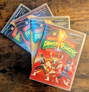 Mighty Morphin Power Rangers Seasons 1 &2 Vol. 1 &2 *See Pics* Complete - Picture 1 of 14