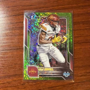 2025 Bowman Chrome U Chase Sowell verde lime mini rifrattore diamante/275 #123 - Foto 1 di 2