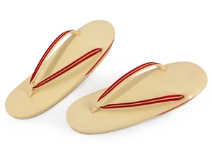 Vintage Tengu Shinsaibashi Zori ungetragen in OVP Größe 23 cm - Bild 1 von 12