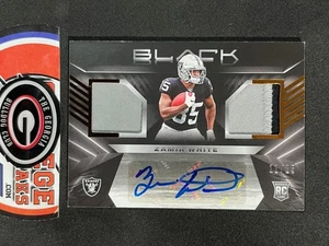 2022 ZAMIR WHITE /25 AUTO DUAL PATCH RPA RC PANINI BLACK GEORGIA - Bild 1 von 2
