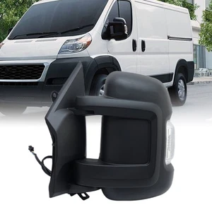 Espejo LH brazo corto para Ram Promaster 1500 2500 3500 con sensor conductor izquierdo 14-23 - Imagen 1 de 20