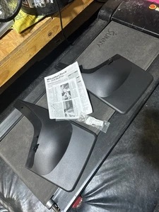 WeatherTech 120020 Black No Drill Mudflaps for Ford Super Duty 2011-2016 F-250/f - Picture 1 of 16