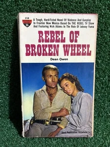 RARE Vintage 1962 The Rebel of Broken Wheel TV Show Novelization Paperback Book - Bild 1 von 4
