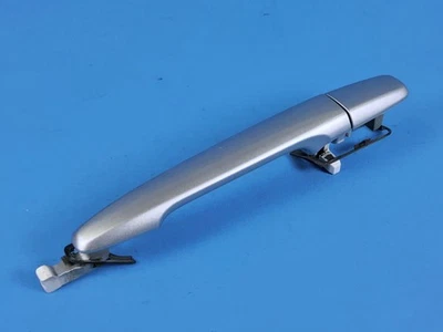 08-15 MITSUBISHI LANCER EVO X FRONT RIGHT DOOR FAST KEY HANDLE APEX SILVER - Image 1 of 4