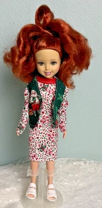2004 Mattel Wee Three Friends Doll Lila 10" Red Hair Brown Eyes Rigid Body - Picture 1 of 4