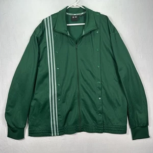 Chaqueta de Pista Adidas Ivy Park Para Hombres 2XL Verde 3 Rayas Cremallera Completa A Presión Beyoncé Usada en Excelente Condición - Imagen 1 de 9