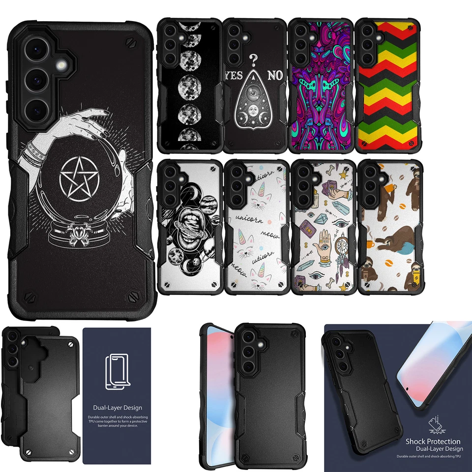 For [Samsung Galaxy A16 5G][DUAL TACTICAL][Hybrid Two Piece Case] Matte Slim - Image 1 of 1