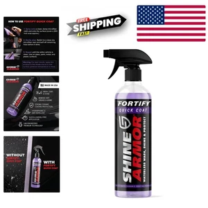 Car Wax Liquid | 16oz Ceramic Spray for Dirt Resistance & Superior Shine - Picture 1 of 10