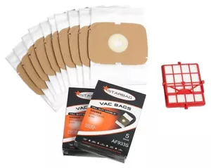Sauber Intelligence SI-200, SE-400 SI200 Vacuum Bags (10) & Filter Kit - Picture 1 of 3