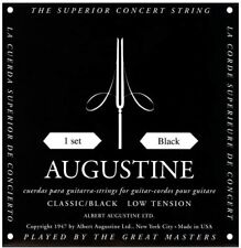 Augustine black - Nylonsaiten für Konzertgitarre - kompletter Satz mit 6 Saiten