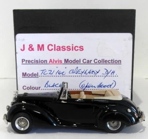 J&M Classics 1/43 Scale JM23 - Alvis TC21 100 Grey Lady Open Hood - Black - Bild 1 von 3