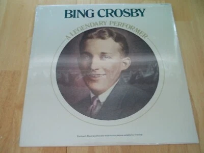 Bing Crosby A Legendary Performer, LP, RCA CPL1-2086(e), 1977, MINT Sealed - Image 1 of 2