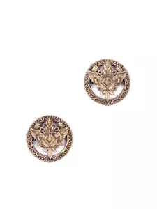 Uomo Gemelli Vintage Regalo per Testimoni Dello Sposo Festa Matrimonio Oro - Picture 1 of 5