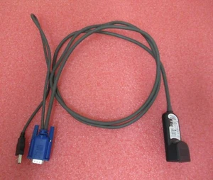 IBM 39M2899 39M2909 520-296-507 1,5m USB Conversion KVM Câble Option Extender - Photo 1/6