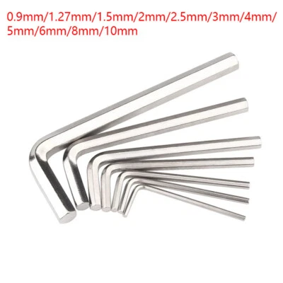 Hex Allen Keys 0.9mm/1.27mm/1.5mm/2mm/2.5mm/3mm/4mm/5mm/6mm-10mm Hexagon Wrench - Image 1 of 4
