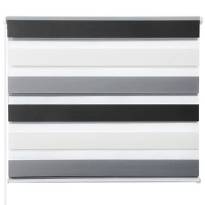 Doppelrollo Duo Rollo Klemmfix ohne Bohren Easyfix Fenster Seitenzugrollo #462-2 - Bild 1 von 12