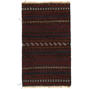 Tribal Handmade Afghan Rug Flatweave Kilim Vintage Wool Rug 2'5x4'3 ft- B21290 - Picture 1 of 6