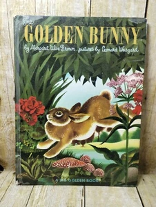 The Golden Bunny by Margaret Wise Brown - Vintage Big Golden Book - 1963 Edition - Picture 1 of 10