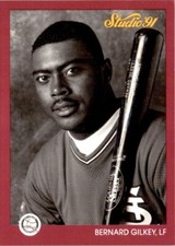 1991 Studio Bernard Gilkey St. Louis Cardinals #231