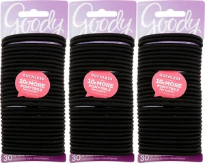 Goody Ouchless elástico grueso, negro, 90 unidades - Imagen 1 de 4